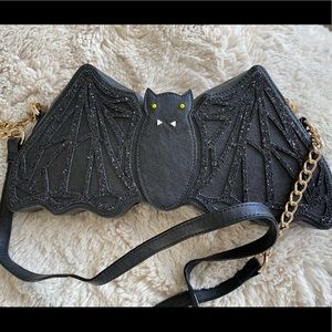 Betsy Johnson going batty cross body purse